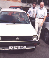 Mein Polo beim abholen